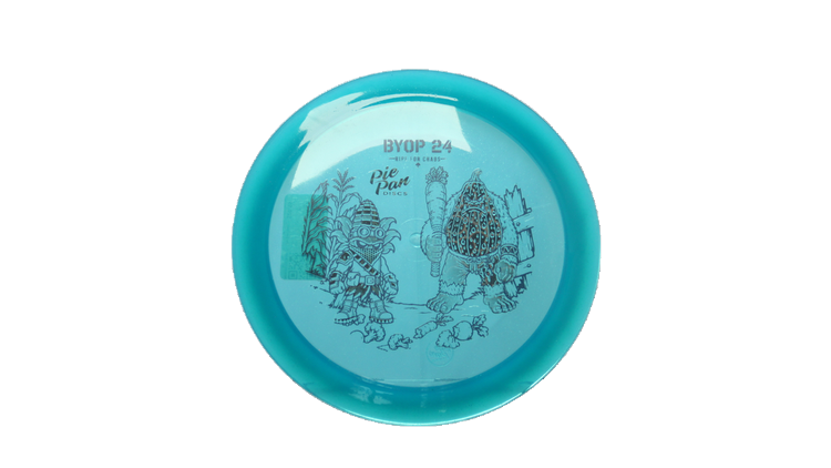 Pie Pan Discs 2026 BYOP Crop Wreckers Sugar Glow Hype Distance Driver Front View