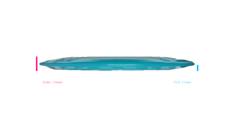 Pie Pan Discs 2026 BYOP Crop Wreckers Sugar Glow Hype Distance Driver Profile View