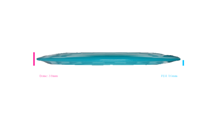 Pie Pan Discs 2026 BYOP Crop Wreckers Sugar Glow Hype Distance Driver Profile View