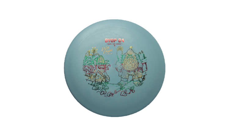 Pie Pan Discs 2026 BYOP Crop Wreckers Stick Butter Hype Distance Driver Front View