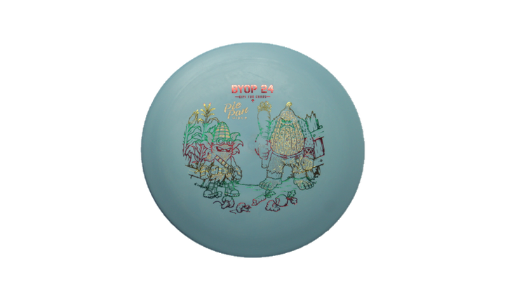 Pie Pan Discs 2026 BYOP Crop Wreckers Stick Butter Hype Distance Driver Front View