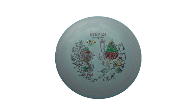 Pie Pan Discs 2026 BYOP Crop Wreckers Stick Butter Hype Distance Driver Front View