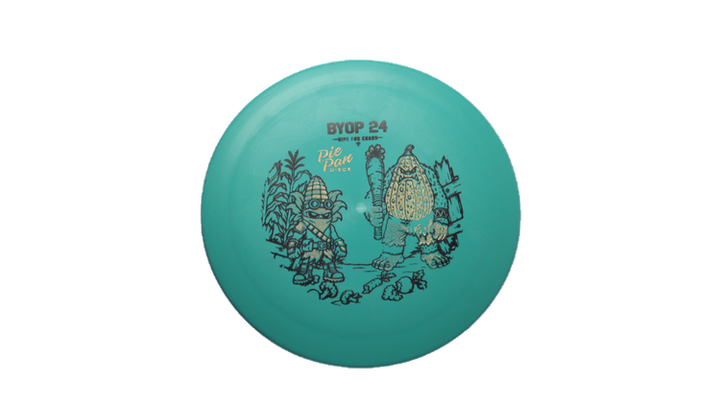 Pie Pan Discs 2026 BYOP Crop Wreckers Stick Butter Hype Distance Driver Front View