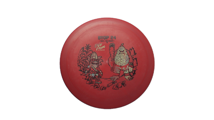 Pie Pan Discs 2026 BYOP Crop Wreckers Stick Butter Hype Distance Driver Front View