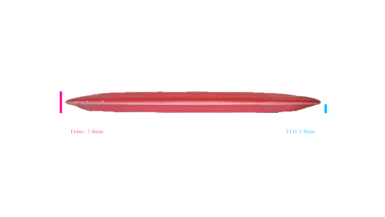 Pie Pan Discs 2026 BYOP Crop Wreckers Stick Butter Hype Distance Driver Profile View
