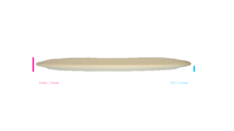 Pie Pan Discs 2026 BYOP Crop Wreckers Stick Butter Glow Hype Distance Driver Profile View