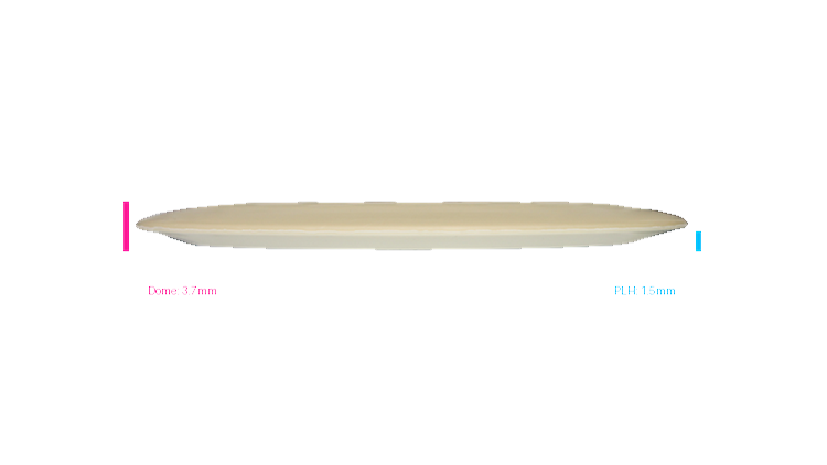 Pie Pan Discs 2026 BYOP Crop Wreckers Stick Butter Glow Hype Distance Driver Profile View