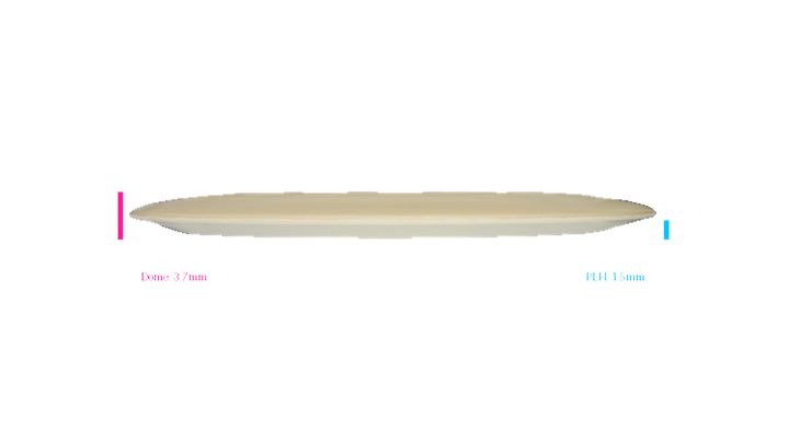 Pie Pan Discs 2026 BYOP Crop Wreckers Stick Butter Glow Hype Distance Driver Profile View