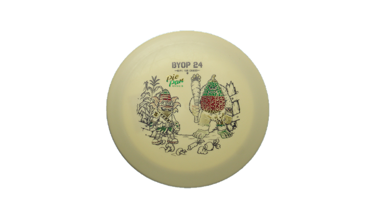 Pie Pan Discs 2026 BYOP Crop Wreckers Stick Butter Glow Hype Distance Driver Front View