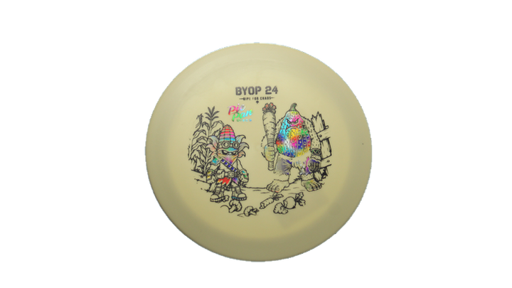 Pie Pan Discs 2026 BYOP Crop Wreckers Stick Butter Glow Hype Distance Driver Front View
