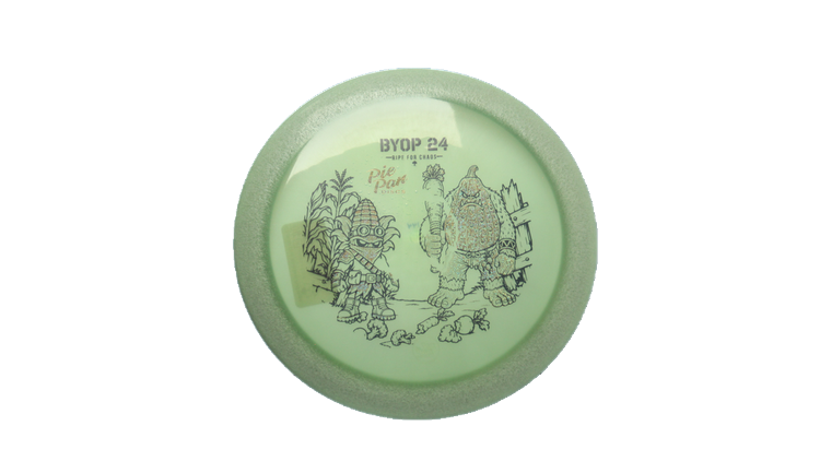 Pie Pan Discs 2026 BYOP Crop Wreckers Puff Hype Distance Driver Front View