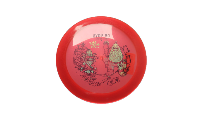 Pie Pan Discs 2026 BYOP Crop Wreckers Cherry Spire Distance Driver