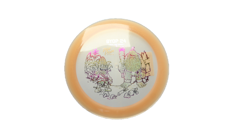 Pie Pan Discs 2026 BYOP Crop Wreckers Cherry Spire Distance Driver Front View