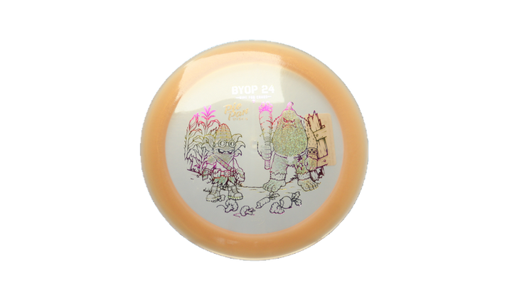 Pie Pan Discs 2026 BYOP Crop Wreckers Cherry Spire Distance Driver Front View