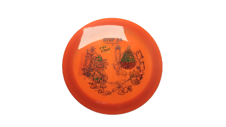 Pie Pan Discs 2026 BYOP Crop Wreckers Baker's Blend Spire Distance Driver Front View