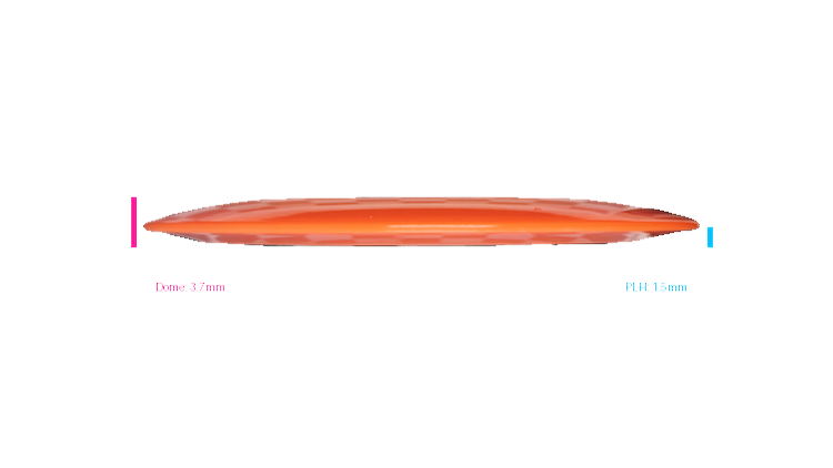Pie Pan Discs 2026 BYOP Crop Wreckers Baker's Blend Spire Distance Driver Profile View