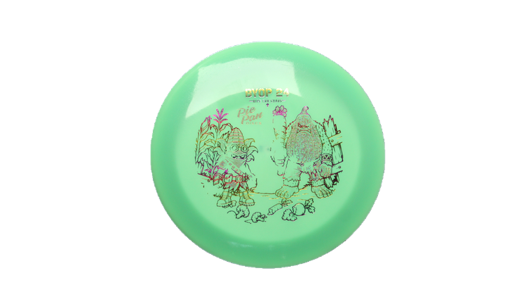 Pie Pan Discs 2026 BYOP Crop Wreckers Baker's Blend Spire Distance Driver Front View