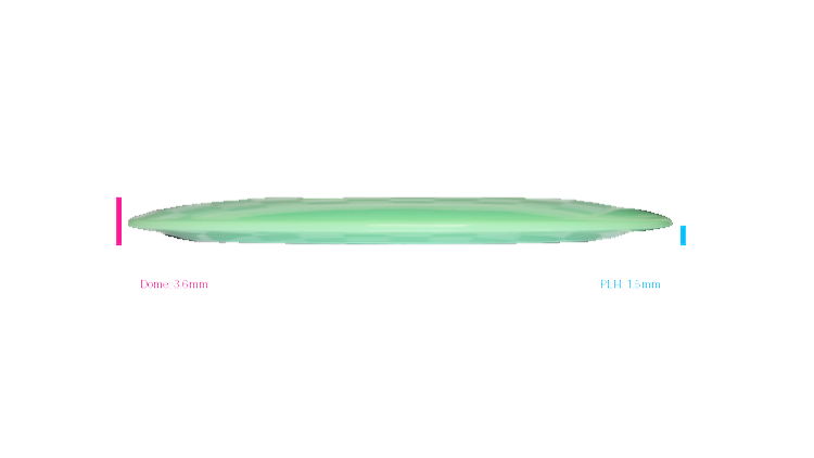 Pie Pan Discs 2026 BYOP Crop Wreckers Baker's Blend Spire Distance Driver Profile View