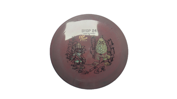 Pie Pan Discs 2026 BYOP Crop Wreckers Baker's Blend Spire Distance Driver Front View