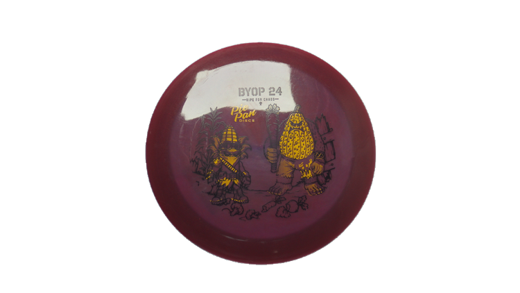 Pie Pan Discs 2026 BYOP Crop Wreckers Baker's Blend Spire Distance Driver Front View