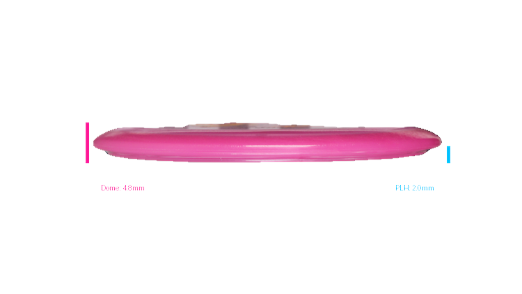 Pie Pan Discs 2026 BYOP Crop Wreckers Cherry Conspiracy Midrange Profile View