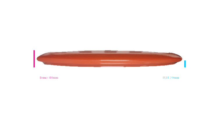 Pie Pan Discs 2026 BYOP Crop Wreckers Cherry Conspiracy Midrange Profile View