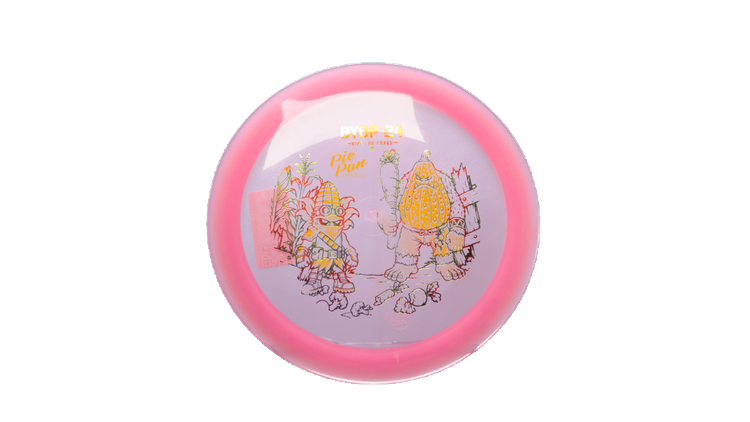 Pie Pan Discs 2026 BYOP Crop Wreckers Cherry Hype Distance Driver Front View