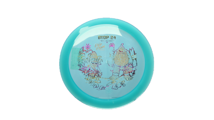 Pie Pan Discs 2026 BYOP Crop Wreckers Cherry Hype Distance Driver Front View