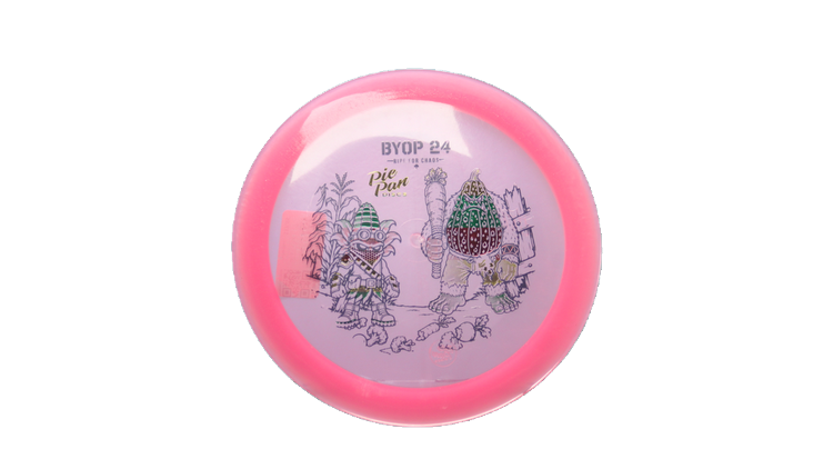 Pie Pan Discs 2026 BYOP Crop Wreckers Cherry Hype Distance Driver Front View