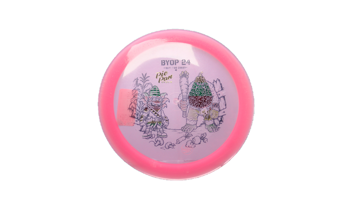 Pie Pan Discs 2026 BYOP Crop Wreckers Cherry Hype Distance Driver Front View