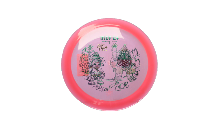 Pie Pan Discs 2026 BYOP Crop Wreckers Cherry Hype Distance Driver Front View
