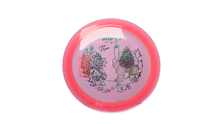 Pie Pan Discs 2026 BYOP Crop Wreckers Cherry Hype Distance Driver Front View
