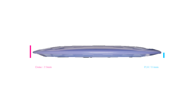 Pie Pan Discs 2026 BYOP Crop Wreckers Cherry Hype Distance Driver Profile View