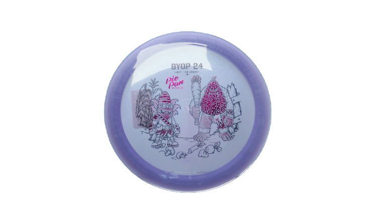 Pie Pan Discs 2026 BYOP Crop Wreckers Cherry Hype Distance Driver Front View