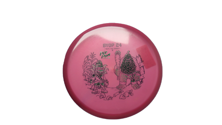 Pie Pan Discs 2026 BYOP Crop Wreckers Cherry Bagger Putter Front View