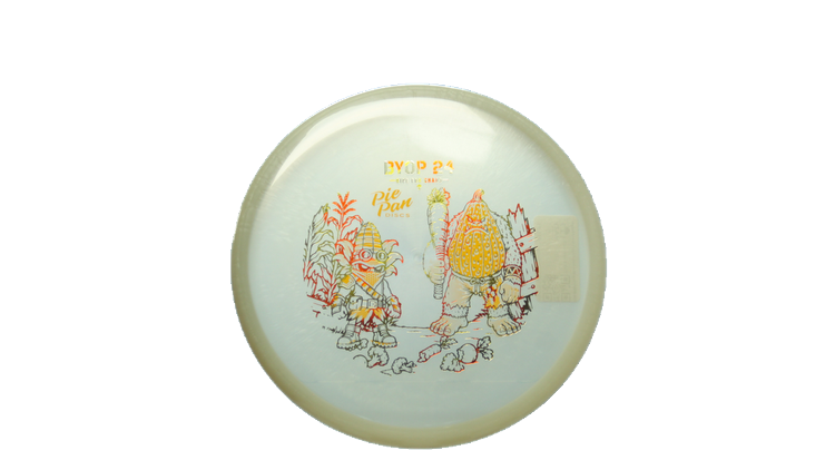Pie Pan Discs 2026 BYOP Crop Wreckers Baker's Blend Bagger Putter Front View