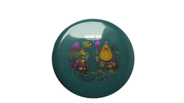 Pie Pan Discs 2026 BYOP Crop Wreckers Baker's Blend Bagger Putter Front View