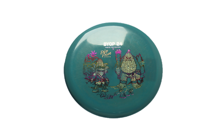 Pie Pan Discs 2026 BYOP Crop Wreckers Baker's Blend Bagger Putter Front View