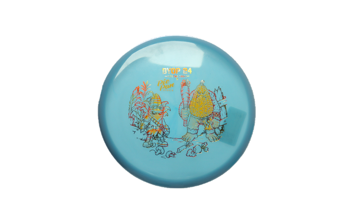 Pie Pan Discs 2026 BYOP Crop Wreckers Baker's Blend Bagger Putter Front View