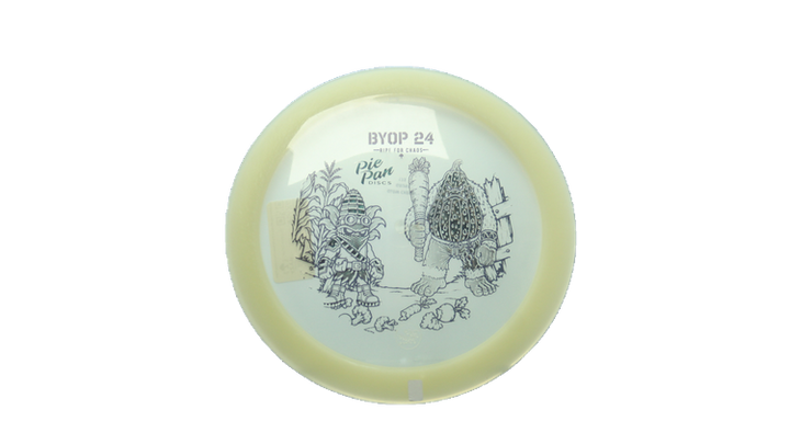 Pie Pan Discs 2026 BYOP Crop Wreckers Pre-Release Cherry Glow Hype Distance Driver Front View