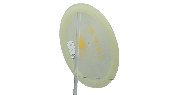 Pie Pan Discs 2026 BYOP Crop Wreckers Cherry Glow Grunt (retooled) Fairway Driver Back View
