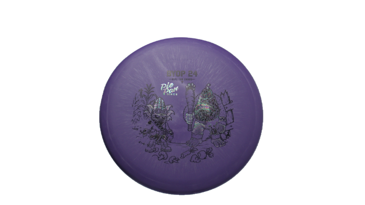 Pie Pan Discs 2026 BYOP Crop Wreckers Stick Butter Bagger Putter Front View