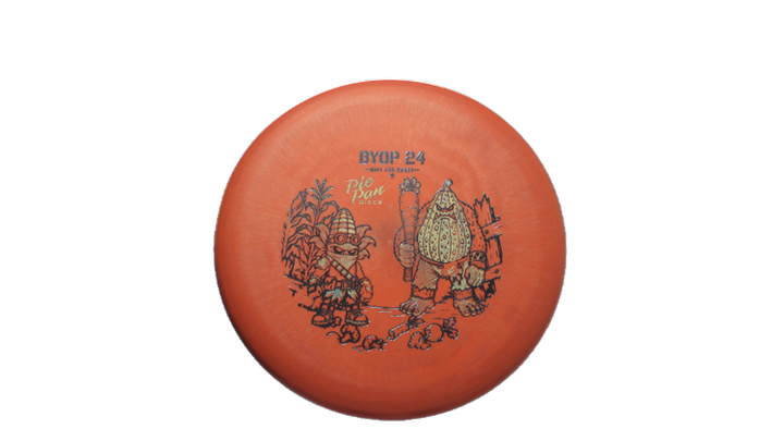 Pie Pan Discs 2026 BYOP Crop Wreckers Stick Butter Bagger Putter Front View