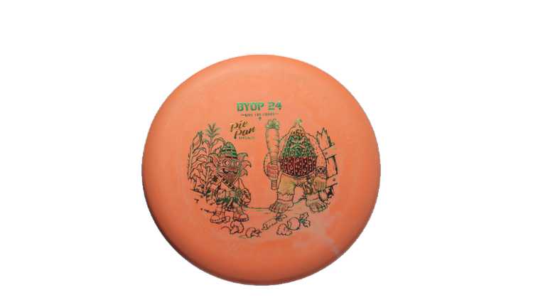 Pie Pan Discs 2026 BYOP Crop Wreckers Stick Butter Bagger Putter Front View