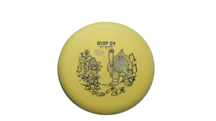 Pie Pan Discs 2026 BYOP Crop Wreckers Stick Butter Bagger Putter Front View