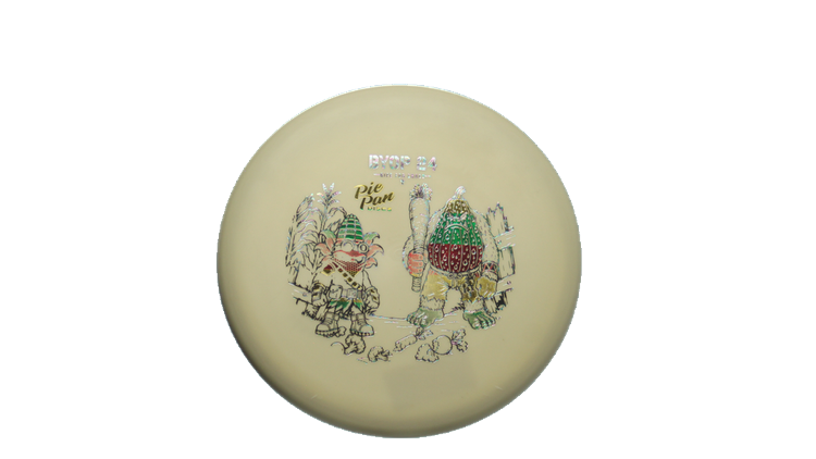 Pie Pan Discs 2026 BYOP Crop Wreckers Butter Line Glow Bagger Putter Front View