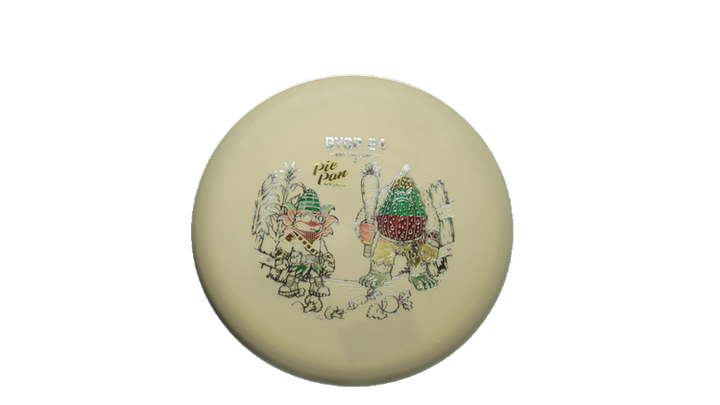Pie Pan Discs 2026 BYOP Crop Wreckers Butter Line Glow Bagger Putter Front View