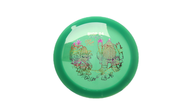 Pie Pan Discs 2026 BYOP Crop Wreckers Baker's Blend Hype Distance Driver Front View
