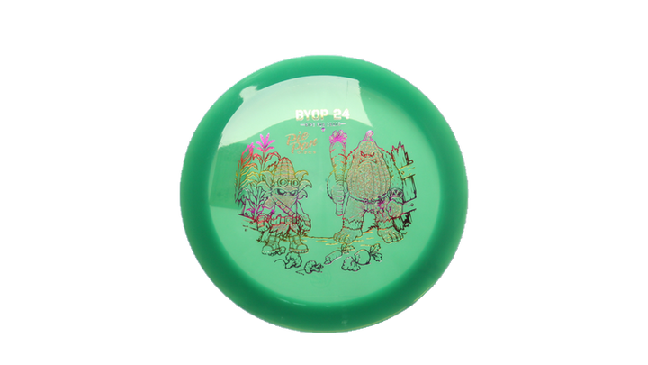 Pie Pan Discs 2026 BYOP Crop Wreckers Baker's Blend Hype Distance Driver Front View