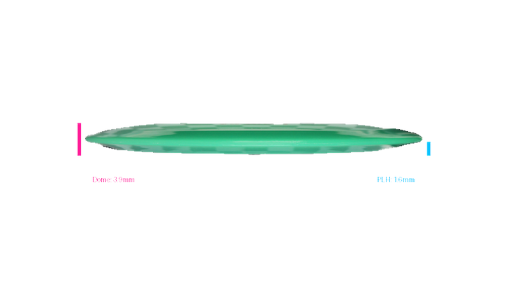 Pie Pan Discs 2026 BYOP Crop Wreckers Baker's Blend Hype Distance Driver Profile View
